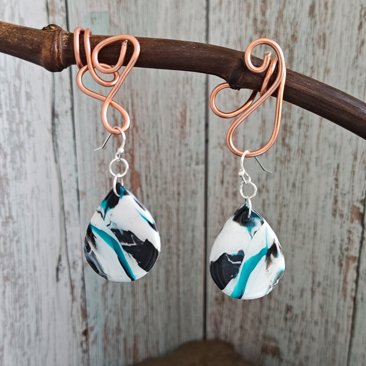 Handmade polymer earrings