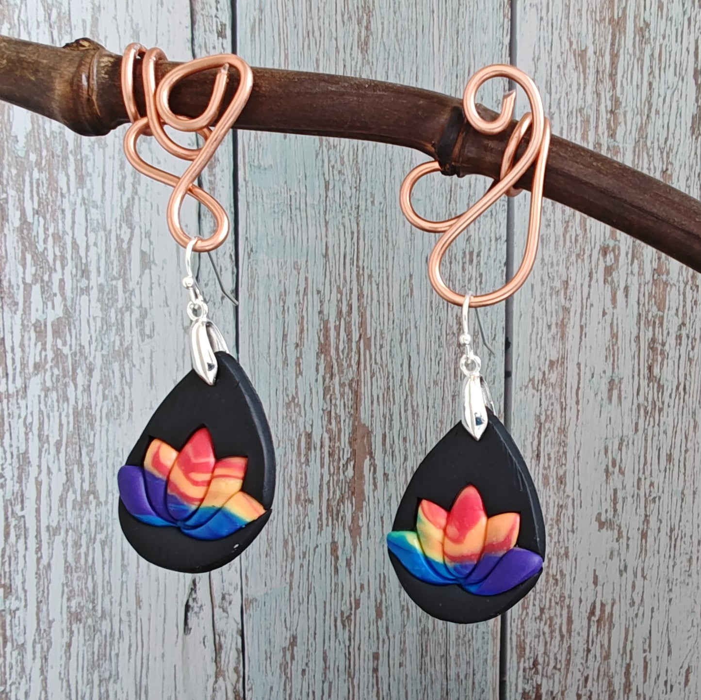 Handmade polymer earrings