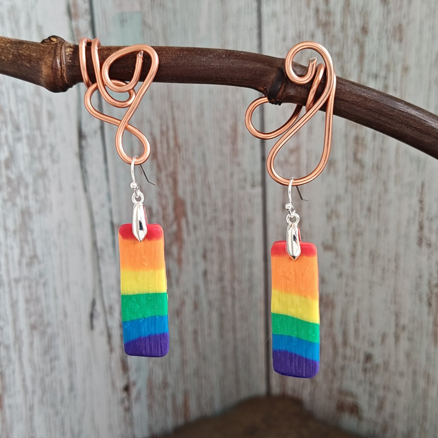 Handmade polymer earrings