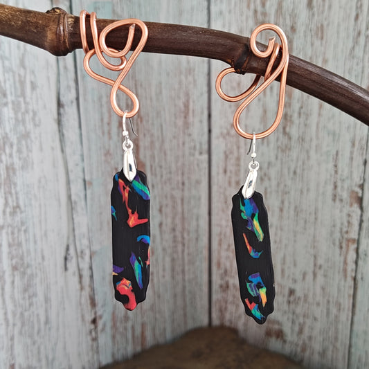 Handmade polymer earrings