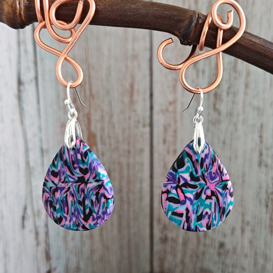 Handmade polymer earrings