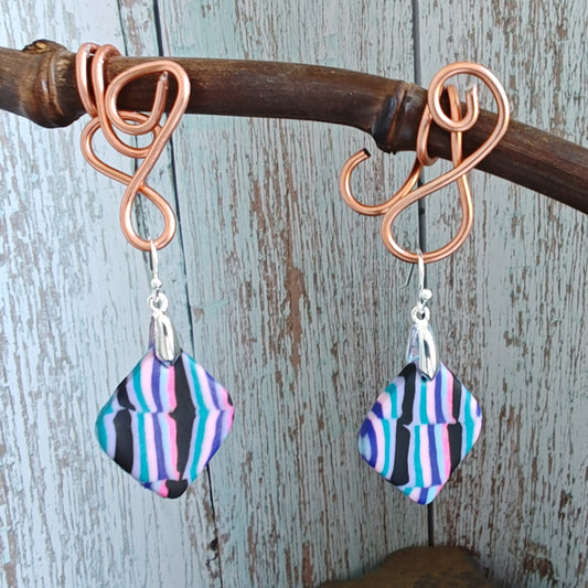 Handmade polymer earrings