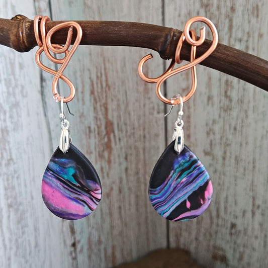 Handmade polymer earrings