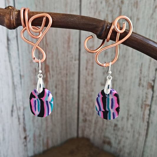 Handmade polymer earrings