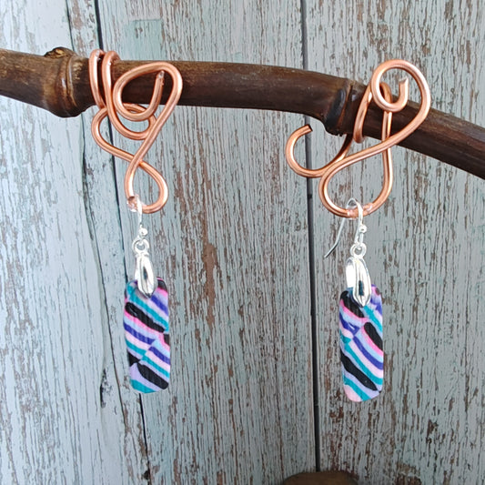 Handmade polymer earrings