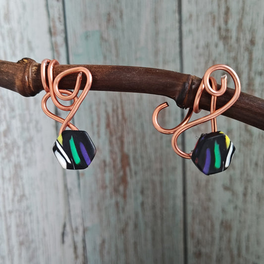 Handmade polymer earrings