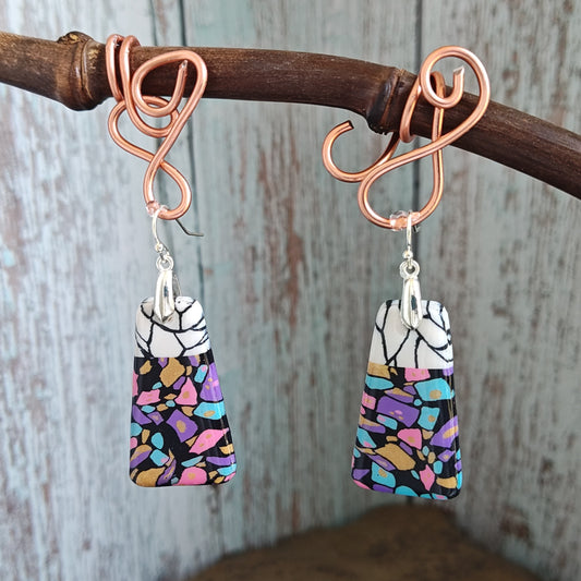 Handmade polymer earrings