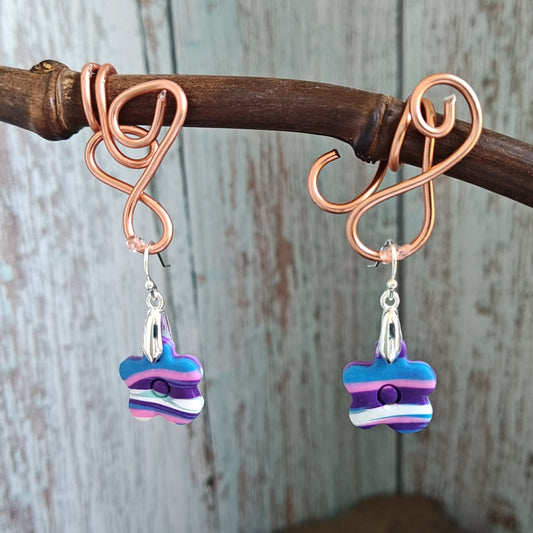 Handmade polymer earrings