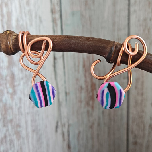 Handmade polymer earrings