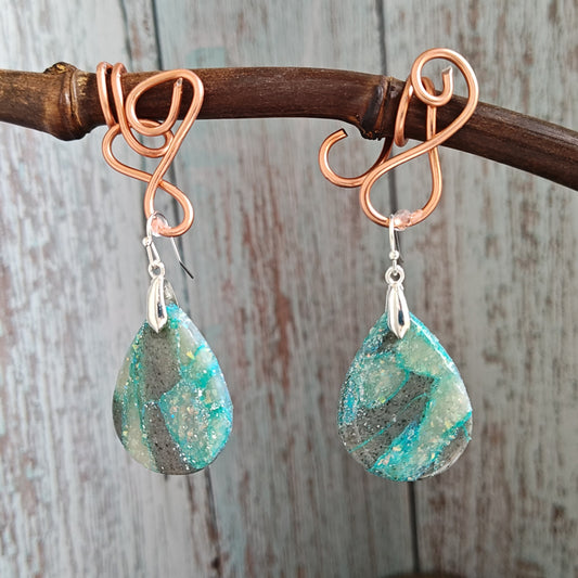 Handmade polymer earrings