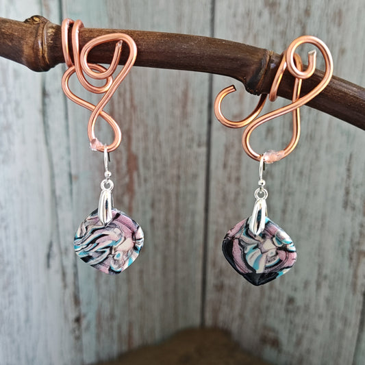 Handmade polymer earrings