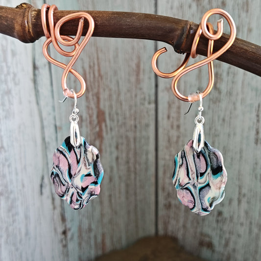 Handmade polymer earrings