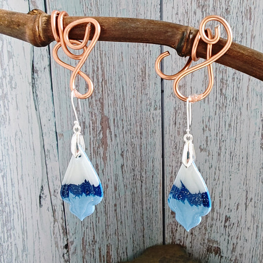 Handmade polymer earrings