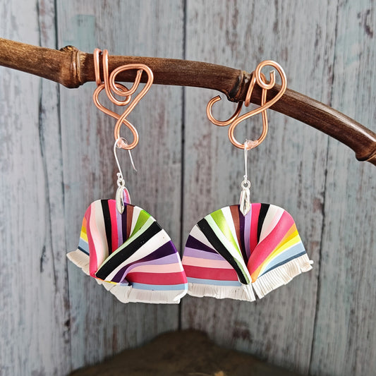 Handmade polymer earrings